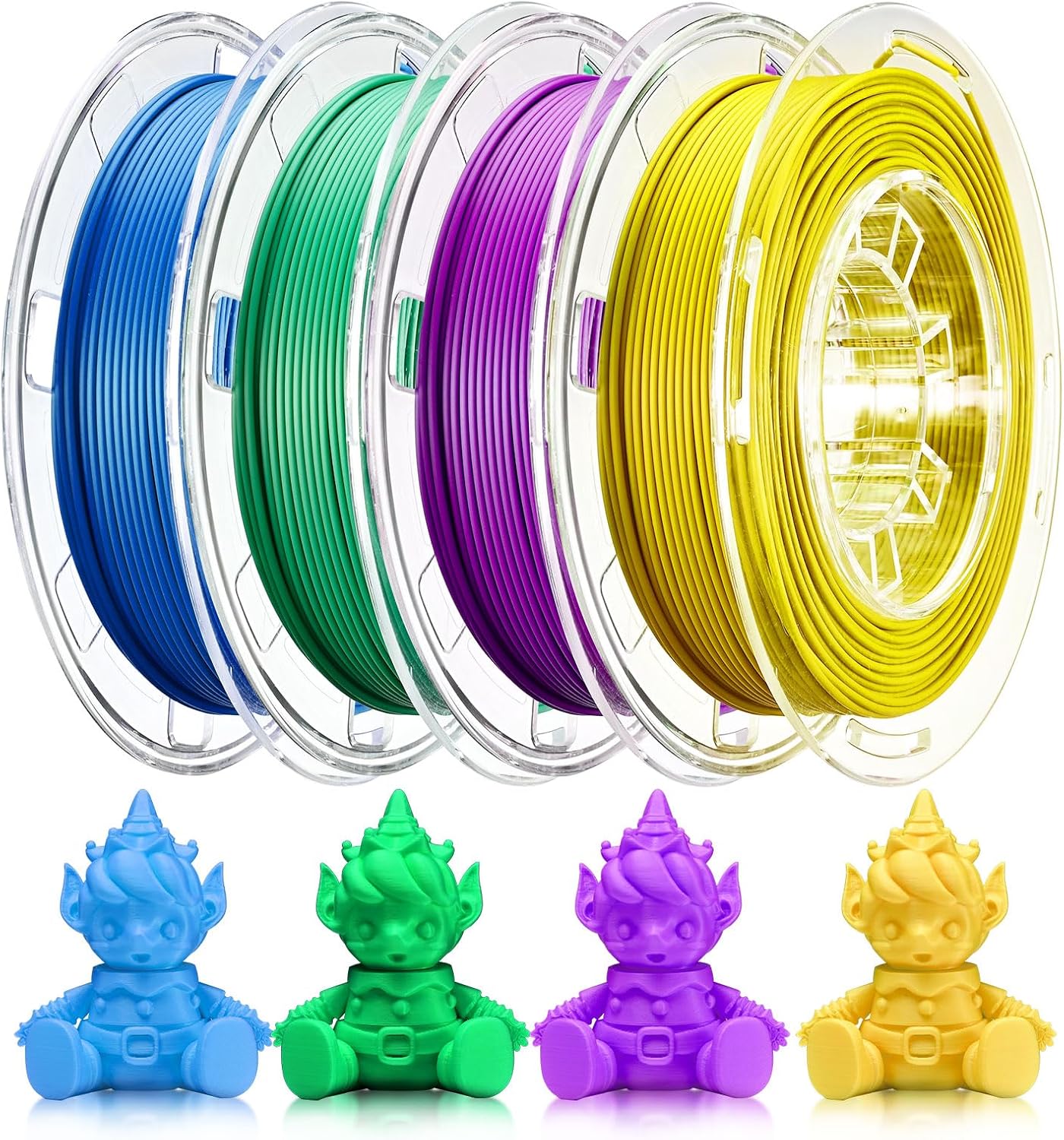 AOSEED 4er color PLA Filament Set for X-MAKER/X-MAKER JOY