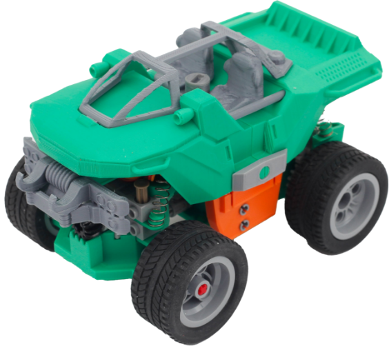 AOSEED 3d Printed Car Toys