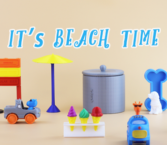 AOSEED Kids 3d Printed Toy Create