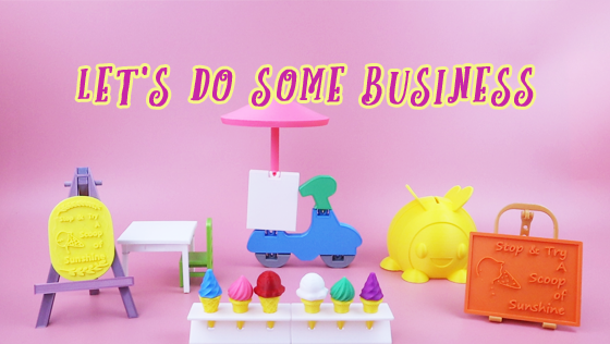 Let's do some business of ICE CREAM!