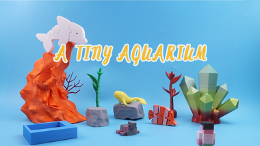 AOSEED 3d Printed Kids Toy Creations