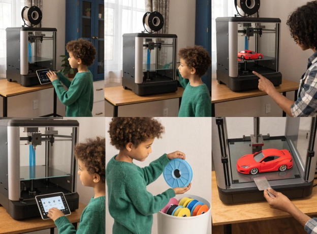 Cool Things to 3D Print for Kids Who Love Cars and Racing