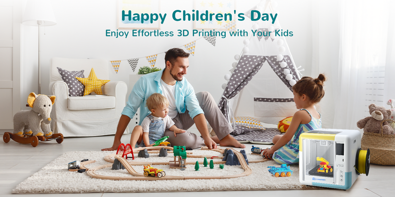 Celebrate Children's Day with AOSEED 3D Printer: Unleashing Young Artists and Inventors