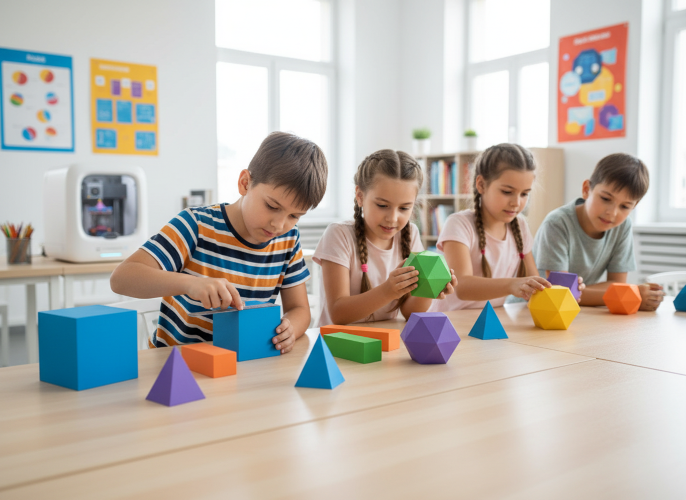 Printable STEM Challenges for Grades 4-6 Using 3D Printing