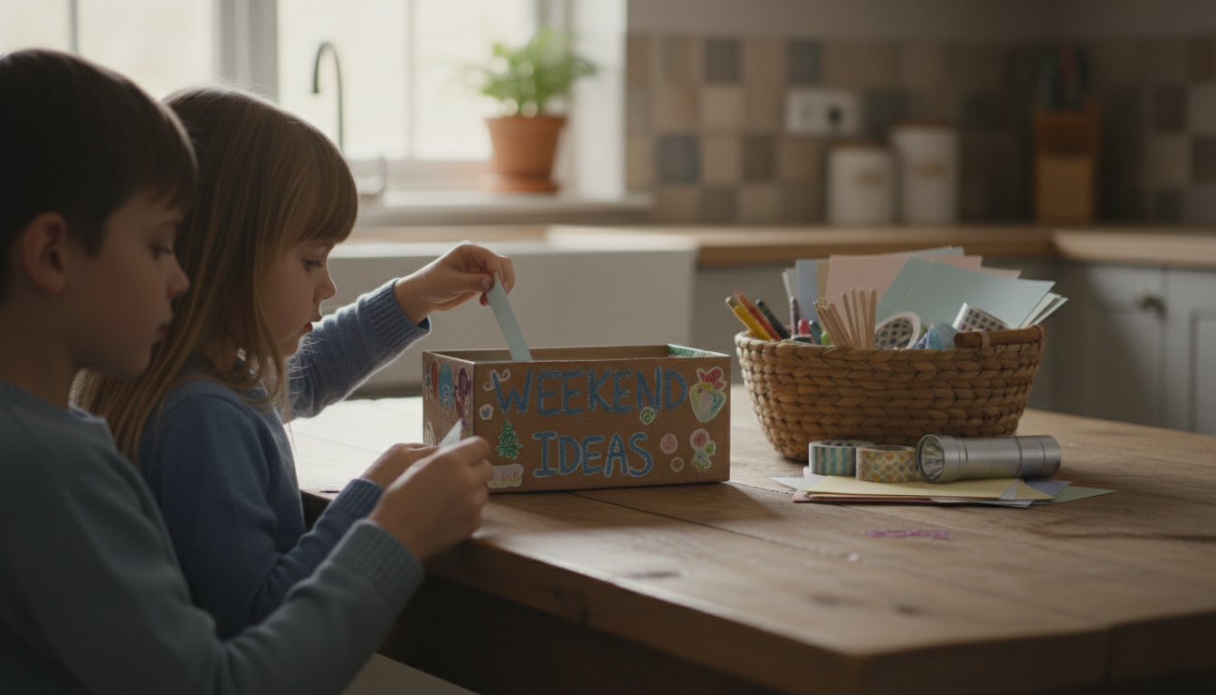 Screen-Light Weekend Activities That End With Something Kids Can Hold