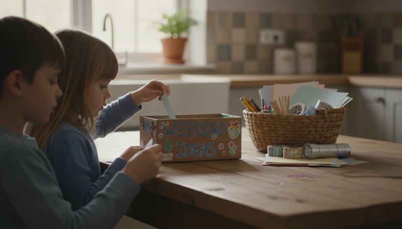 Screen-Light Weekend Activities That End With Something Kids Can Hold