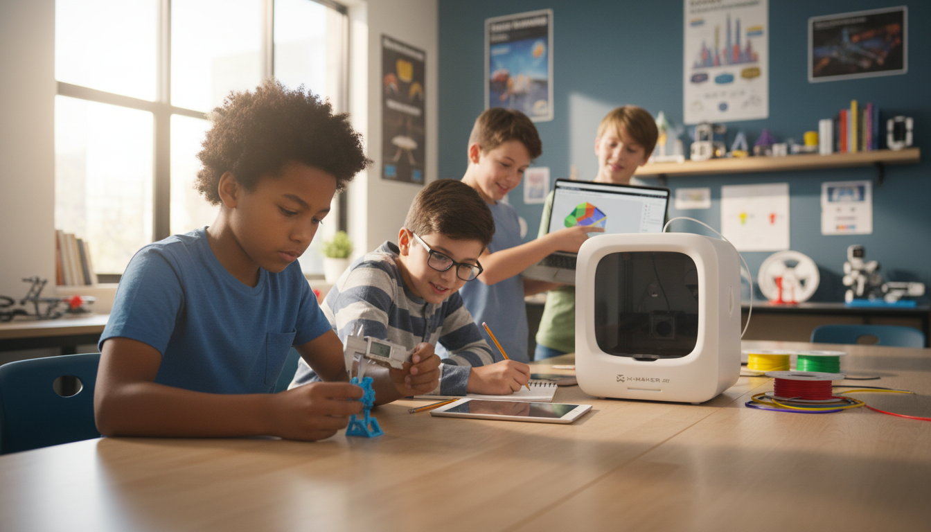 Small Group 3D Printing Activity With One Printer