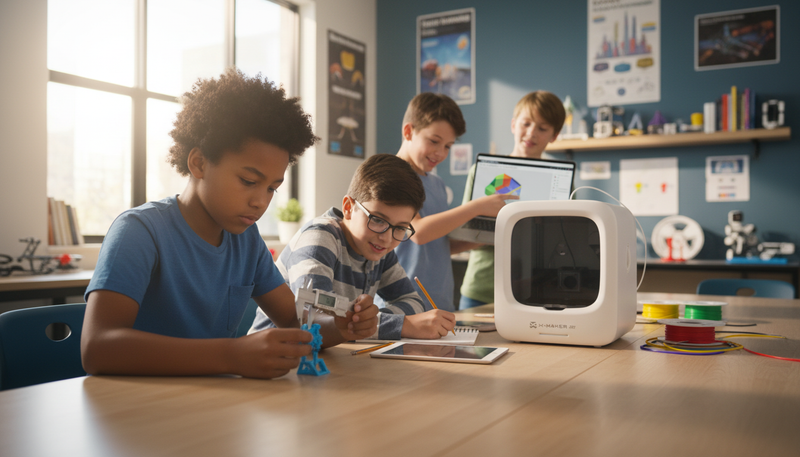 Small Group 3D Printing Activity With One Printer