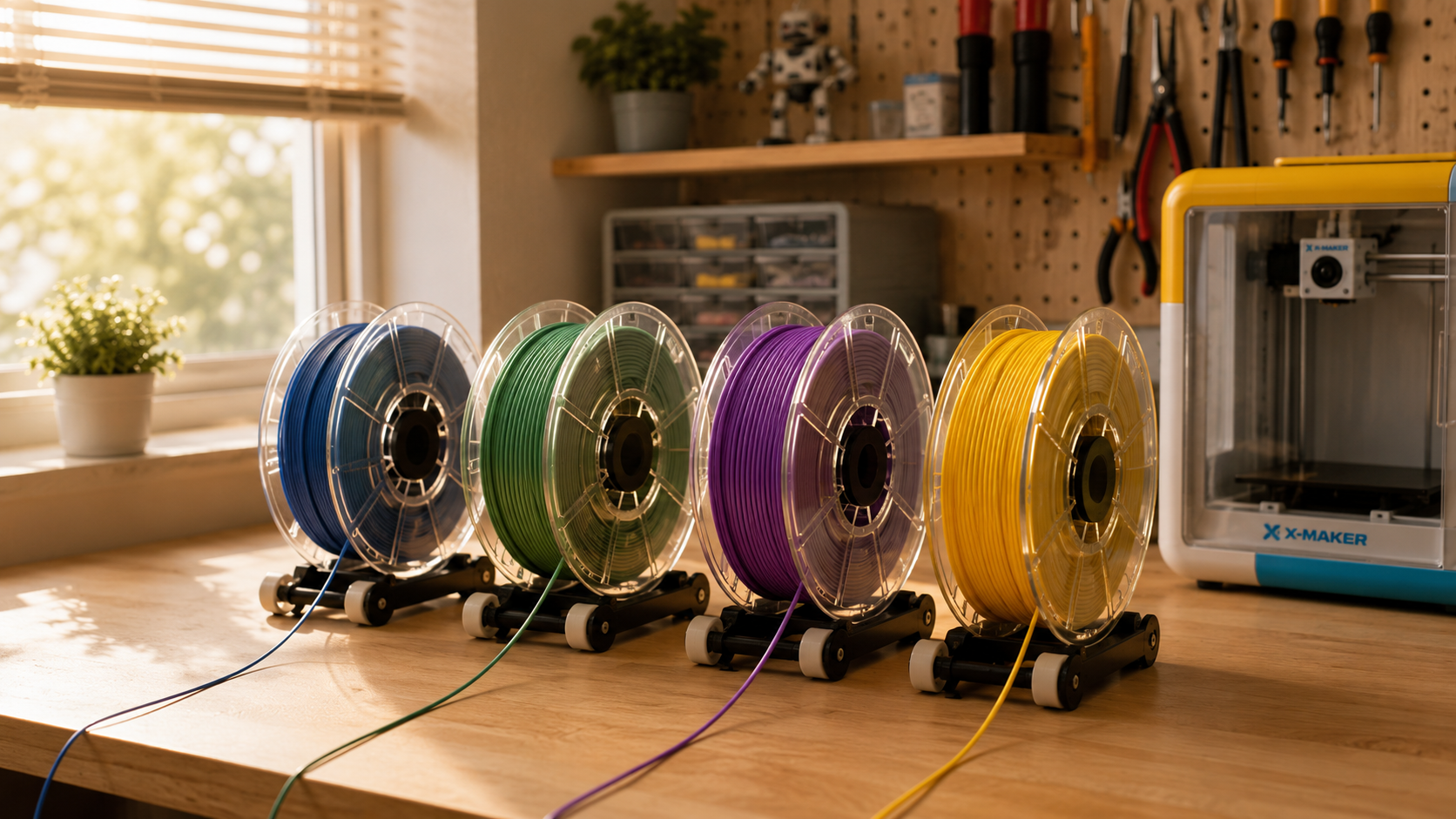 7 Best Spool Holders for Multiple Filament Rolls That Stay Put