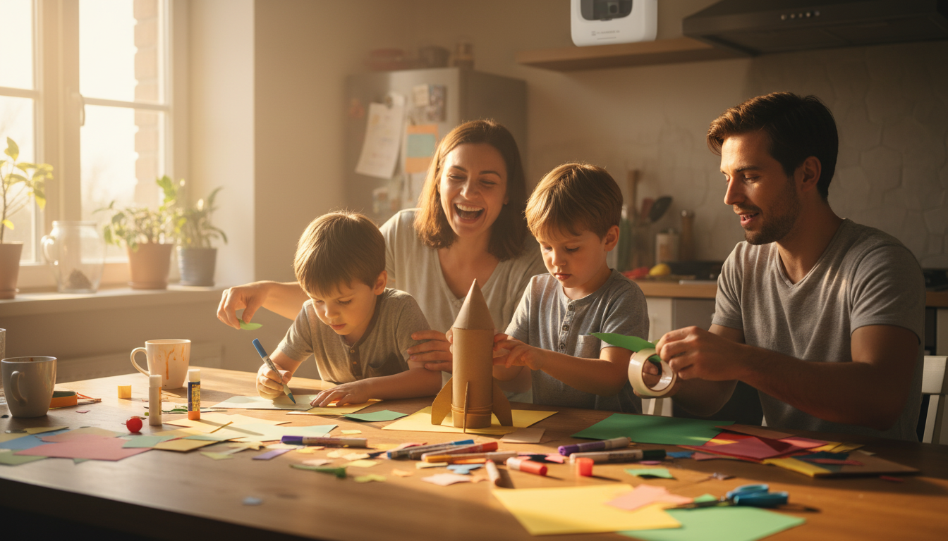 Family Creativity Night: A Simple Weekly Plan for Parents and Kids