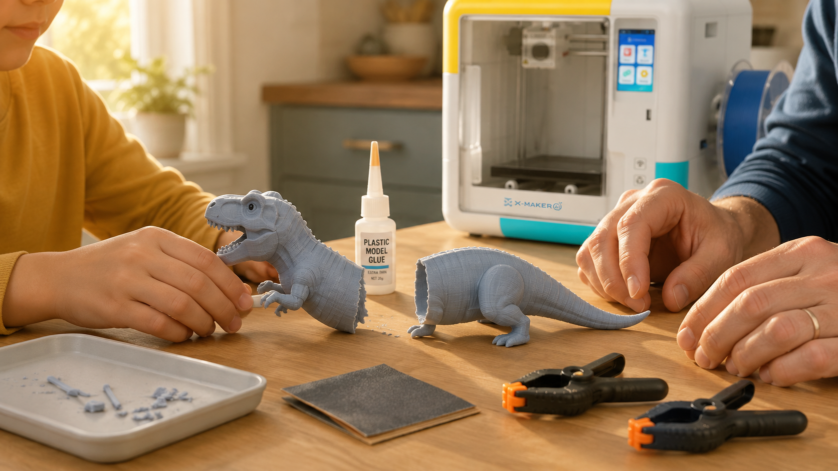 How to Glue PLA Parts: 6 Methods for Toys and School Projects