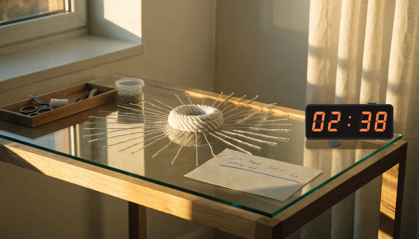 An ADHD-Friendly Maker Session: 6 Short Stages With a Clear Finish