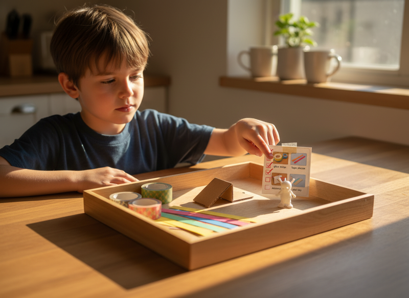 Predictable Maker Projects for Kids Who Like Clear Steps