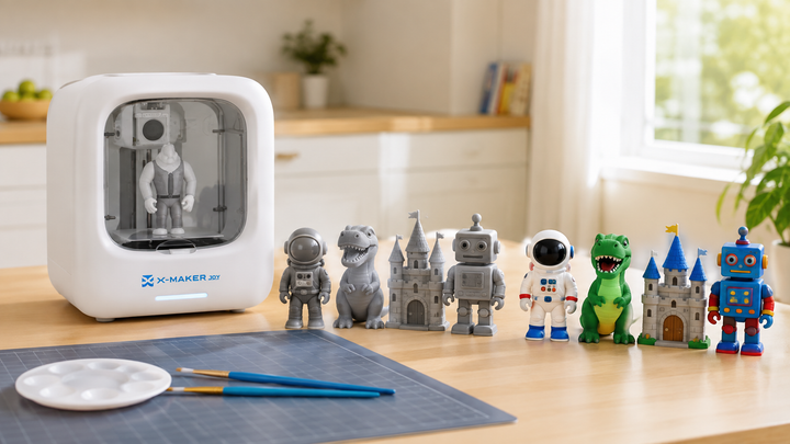 How to Paint PLA 3D Prints With Kids: 9 Safe Setup Steps