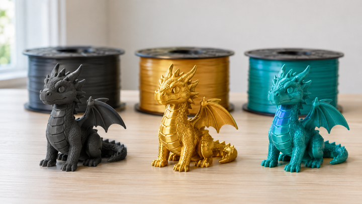Matte vs Silk vs Standard PLA for Toys: 9 Differences
