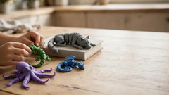 Articulated 3D Printed Animals for Kids: 10 Prints That Move