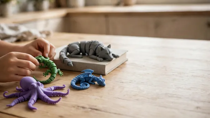 Articulated 3D Printed Animals for Kids: 10 Prints That Move