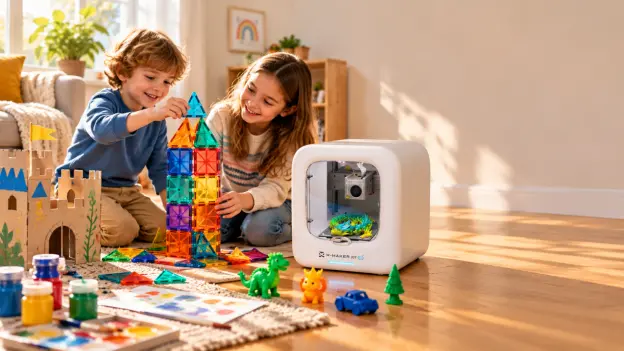 Gifts for Kids 4 to 7: Building, Art and First Maker Toys