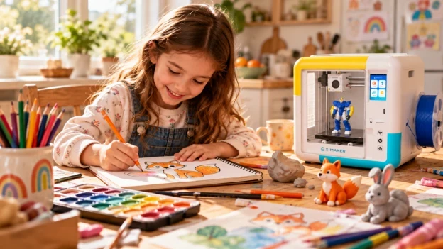 Art Gifts for Kids: Supplies, Kits and Ways to Turn Drawings Into Objects