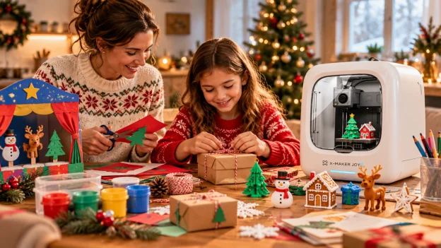 DIY Christmas Gifts for Kids: Handmade Projects From Paper to 3D Prints