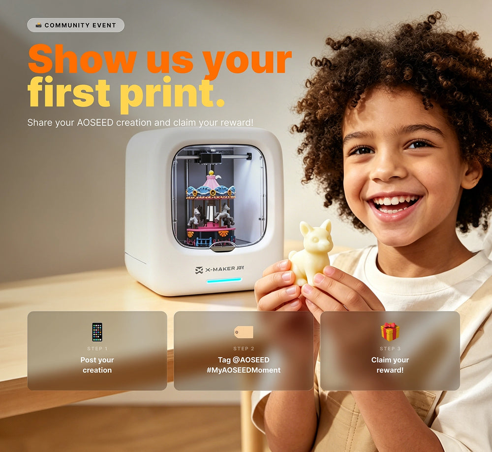 Show Your First Print —— April, 2026