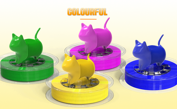 AOSEED 4er color PLA Filament Set for X-MAKER/X-MAKER JOY