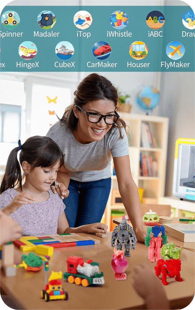 3D Printer X-Maker μαζί με το Ρομποτικό Πακέτο X-Kit