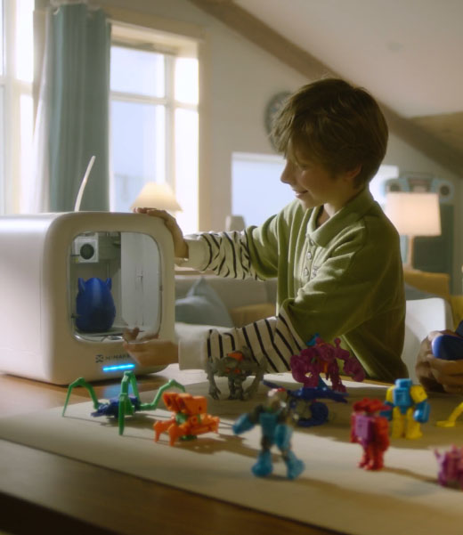 AOSEED kids 3d printer plug and play