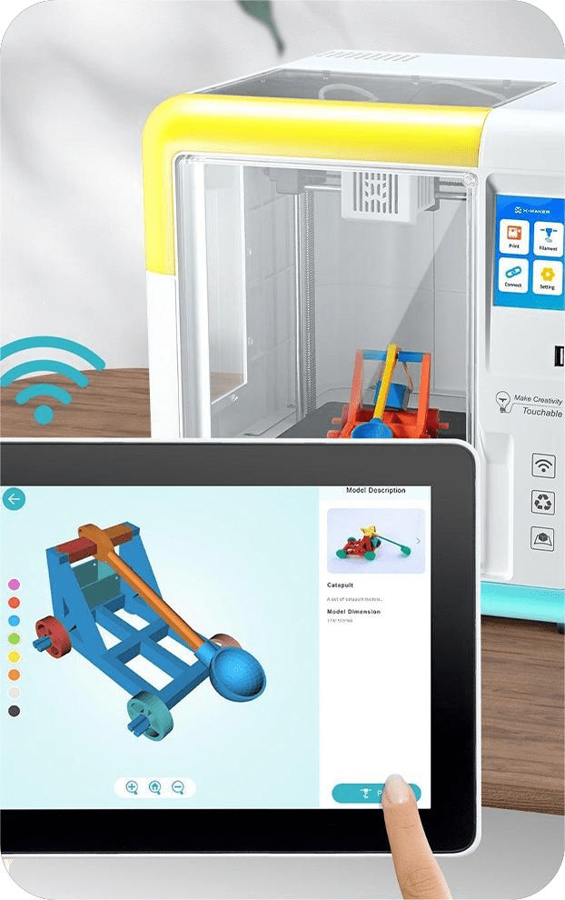 3D Printer X-Maker μαζί με το Ρομποτικό Πακέτο X-Kit