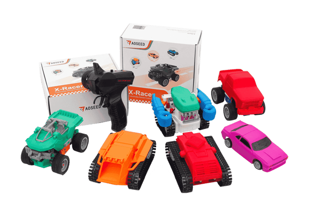 X-Racer 3D Toy Car with Detailed Design